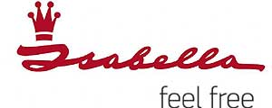 Isabella Black chintz lampshade Logo